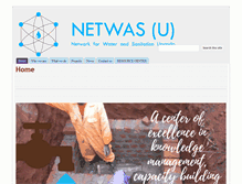 Tablet Screenshot of netwasuganda.org
